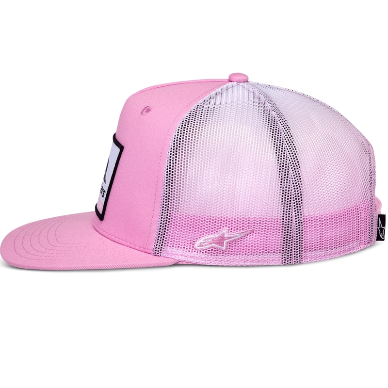 Alpinestars Cali Gradient Trucker cepure rozā-balta