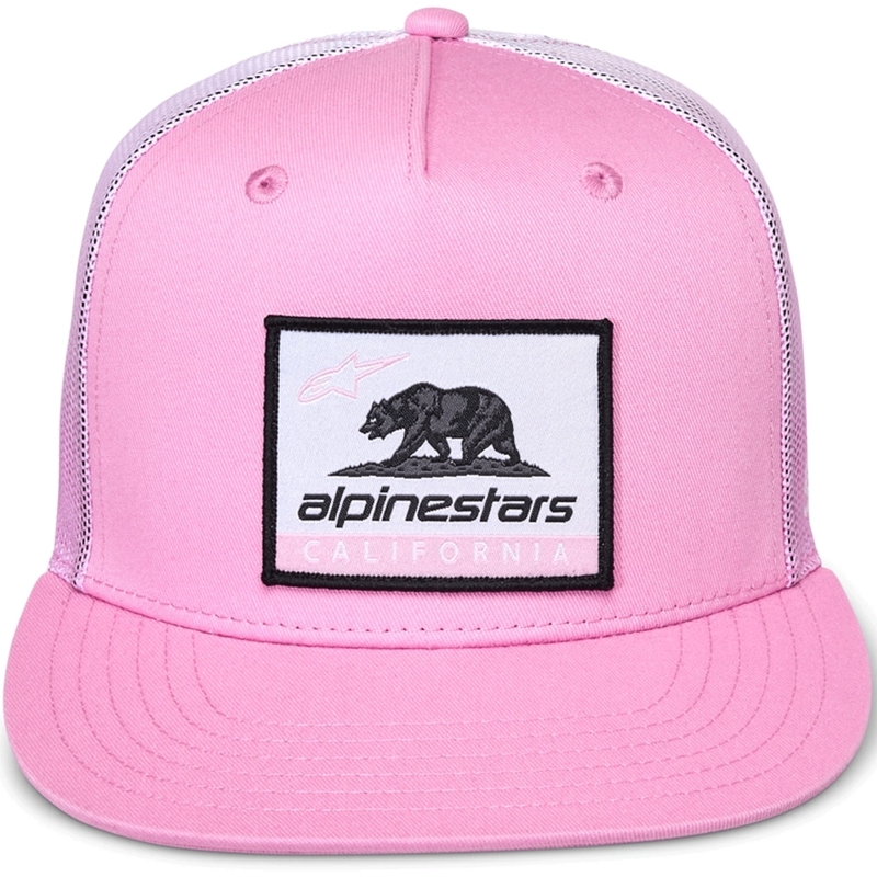 Alpinestars Cali Gradient Trucker cepure rozā-balta
