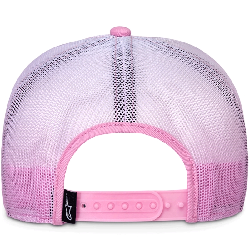 Alpinestars Cali Gradient Trucker cepure rozā-balta