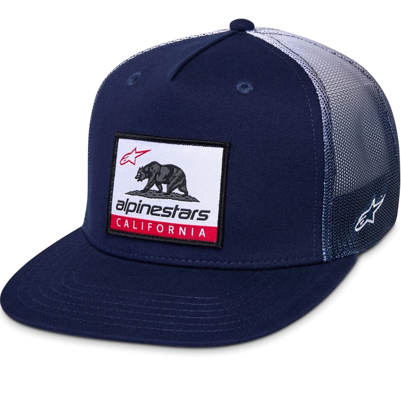 Alpinestars Cali Gradient Trucker cepure zila-balta