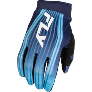 Bērnu motokrosa cimdi FLY Racing F-16 Lift zili-zili-balti