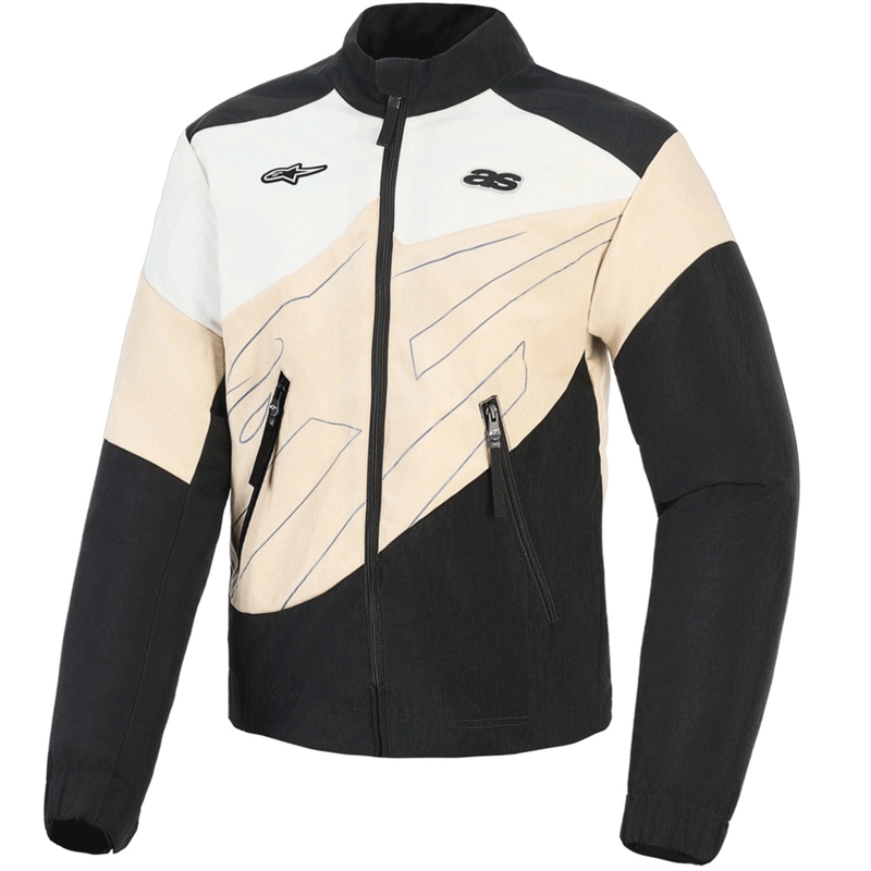 Alpinestars Stella Moshell sieviešu motocikla jaka melna-smilšu-balta-rozā