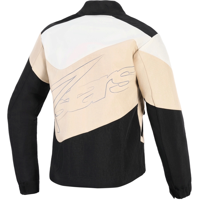 Alpinestars Stella Moshell sieviešu motocikla jaka melna-smilšu-balta-rozā