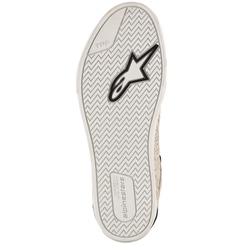 Alpinestars Ride-63 audekla motocikla zābaki melni-gaiši pelēki-balti