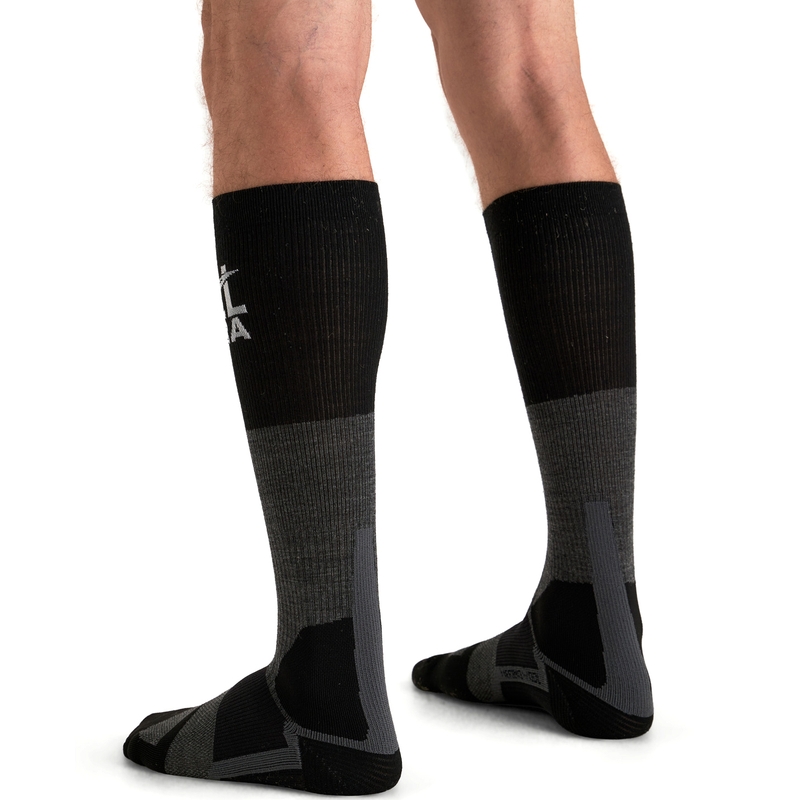 Alpinestars AT 8 Merino zeķes pelēkmelnas