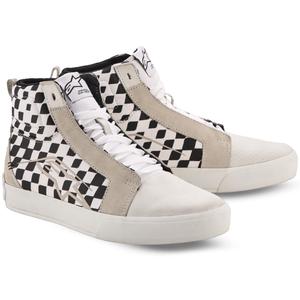 Alpinestars Ride-63 audekla motocikla zābaki melni-bēši-balti
