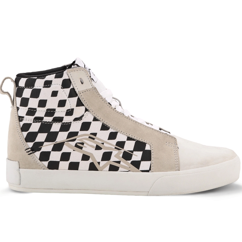 Alpinestars Ride-63 audekla motocikla zābaki melni-bēši-balti