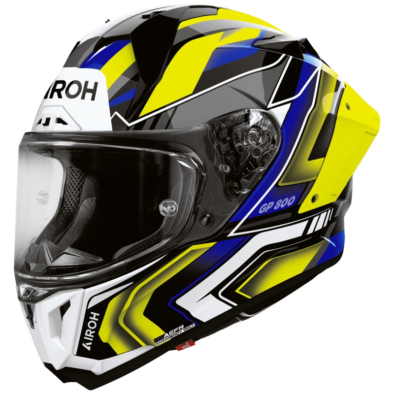 Airoh GP 800 Volt slēgta motocikla ķivere matēta dzeltena