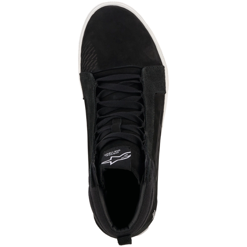 Alpinestars Ride-63 ādas motocikla zābaki melni-balti