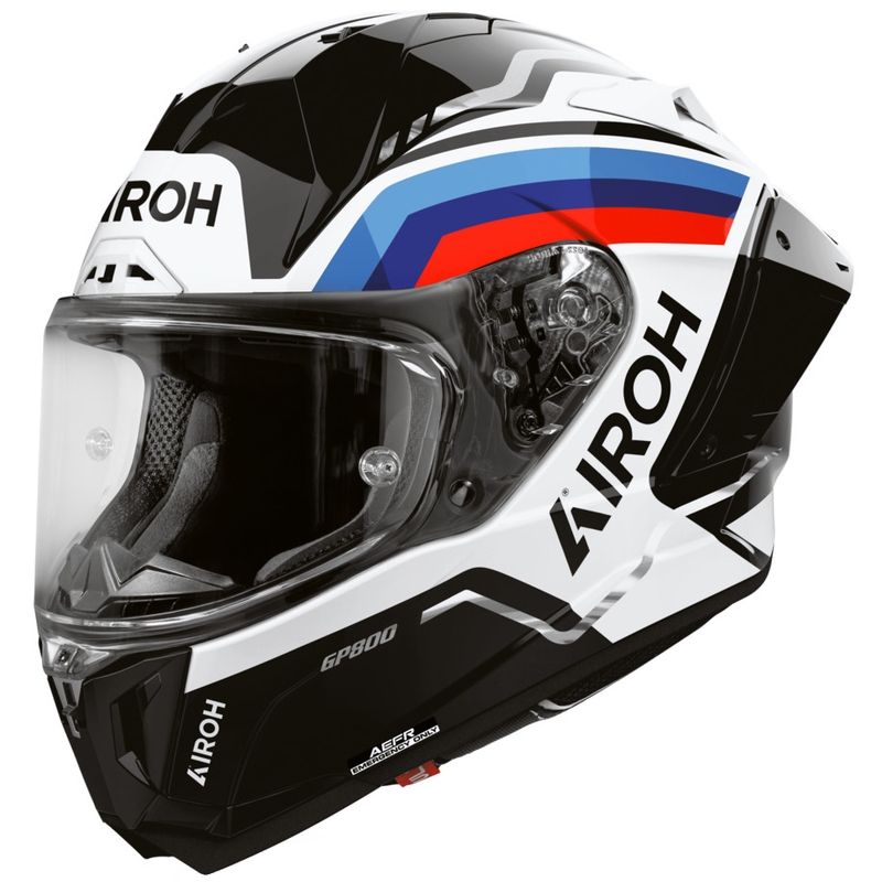 Airoh GP 800 Lane motocikla ķivere, melna