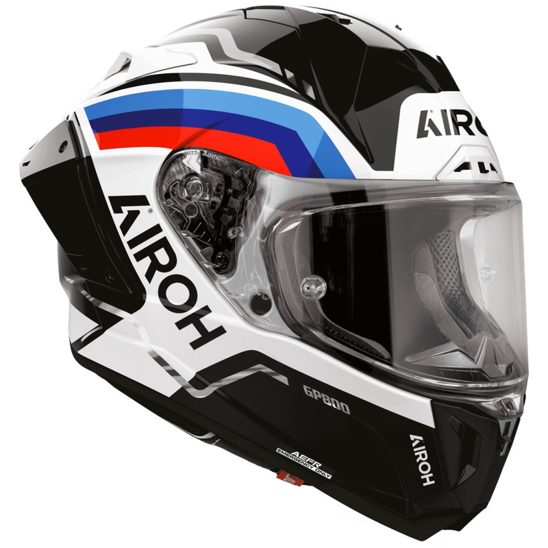 Airoh GP 800 Lane motocikla ķivere, melna