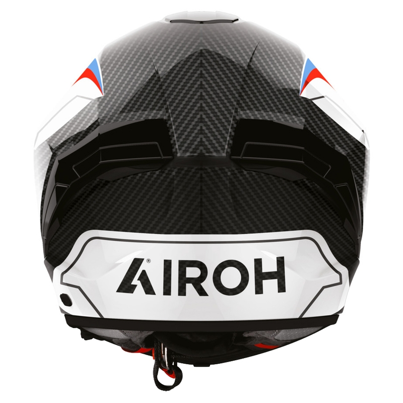 Airoh Matryx Carbon Rank slēgta motocikla ķivere melna-balta-zila