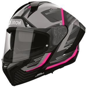 Airoh Matryx Starburst pilnas sejas motocikla ķivere matēta rozā