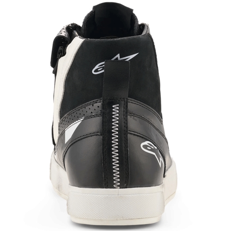 Alpinestars Stated Flair motociklu zābaki melni balti