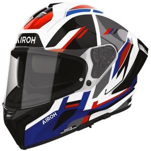 Airoh Matryx Sentry motocikla ķivere, sarkana-zila