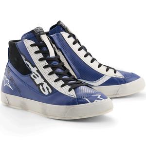 Alpinestars Stated Flair motociklu zābaki zili-balti-melni