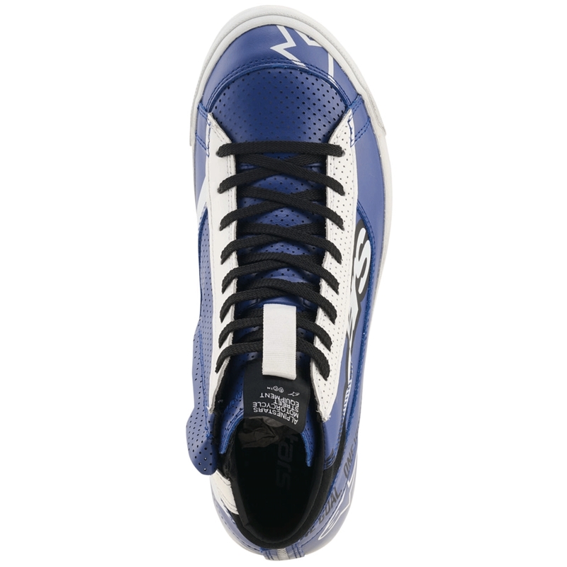 Alpinestars Stated Flair motociklu zābaki zili-balti-melni