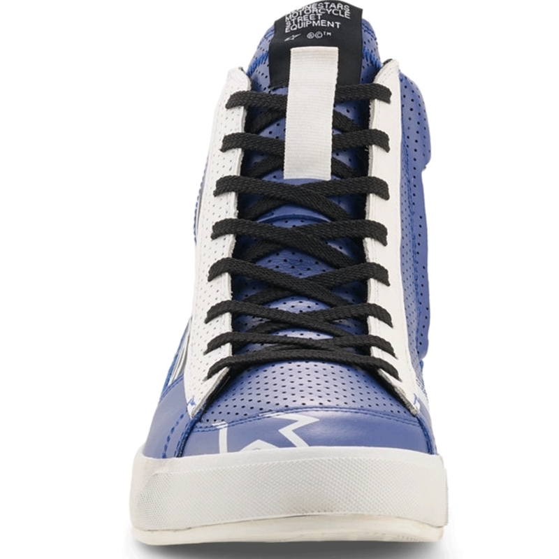Alpinestars Stated Flair motociklu zābaki zili-balti-melni