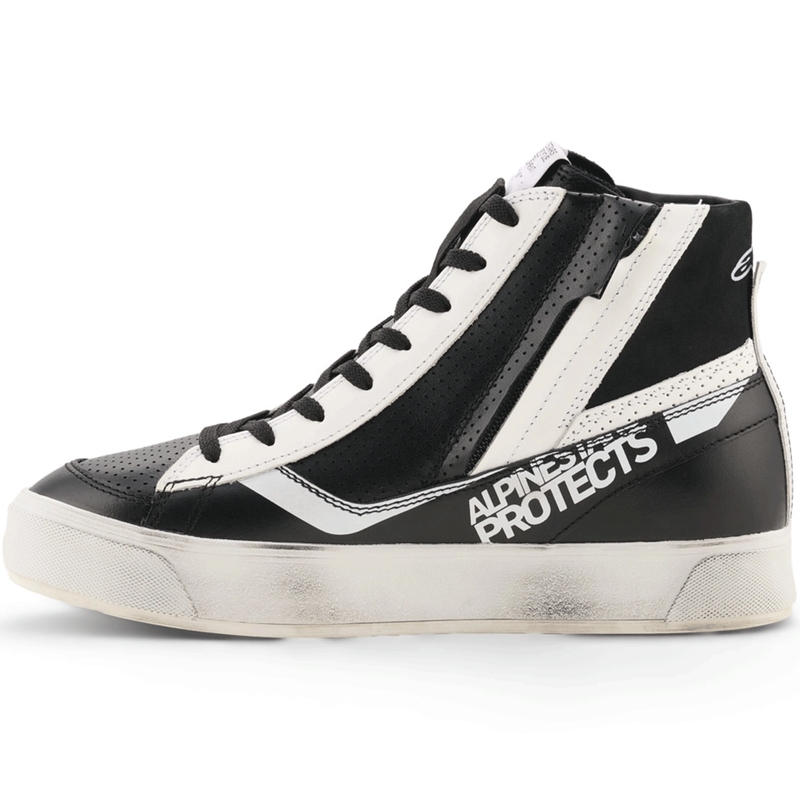 Alpinestars Stella Stated Flair sieviešu motocikla zābaki melni-balti