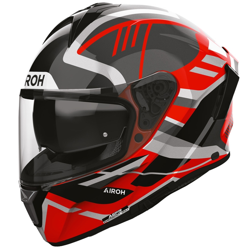 Airoh Spark 2 Luma motocikla ķivere, sarkana