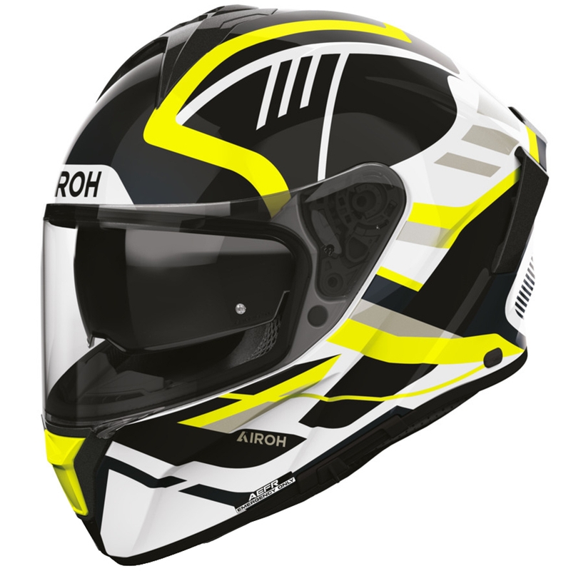 Airoh Spark 2 Luma motocikla ķivere, dzeltena