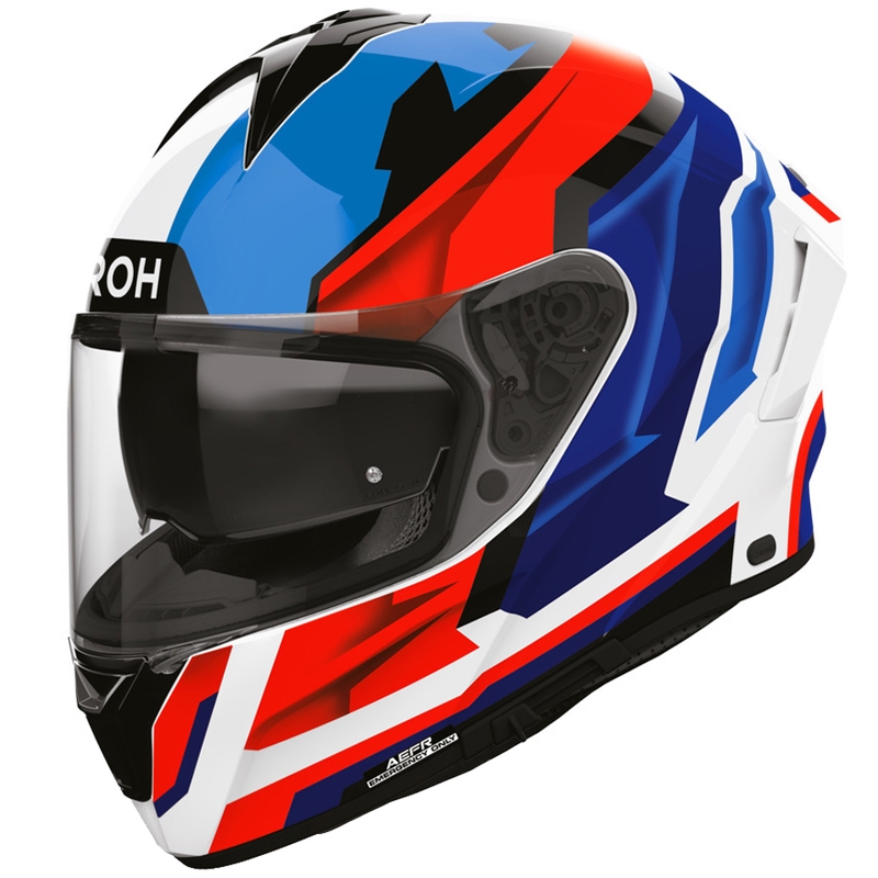 Airoh Spark 2 Blade motocikla ķivere, zila-sarkana