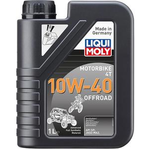 Sintētiskā motoreļļa Liqui Moly Motorbike 4T 10W40 Offroad 1 l