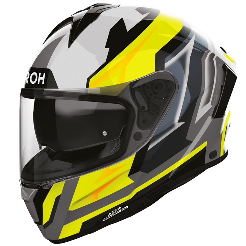 Airoh Spark 2 Blade motocikla ķivere, dzeltena