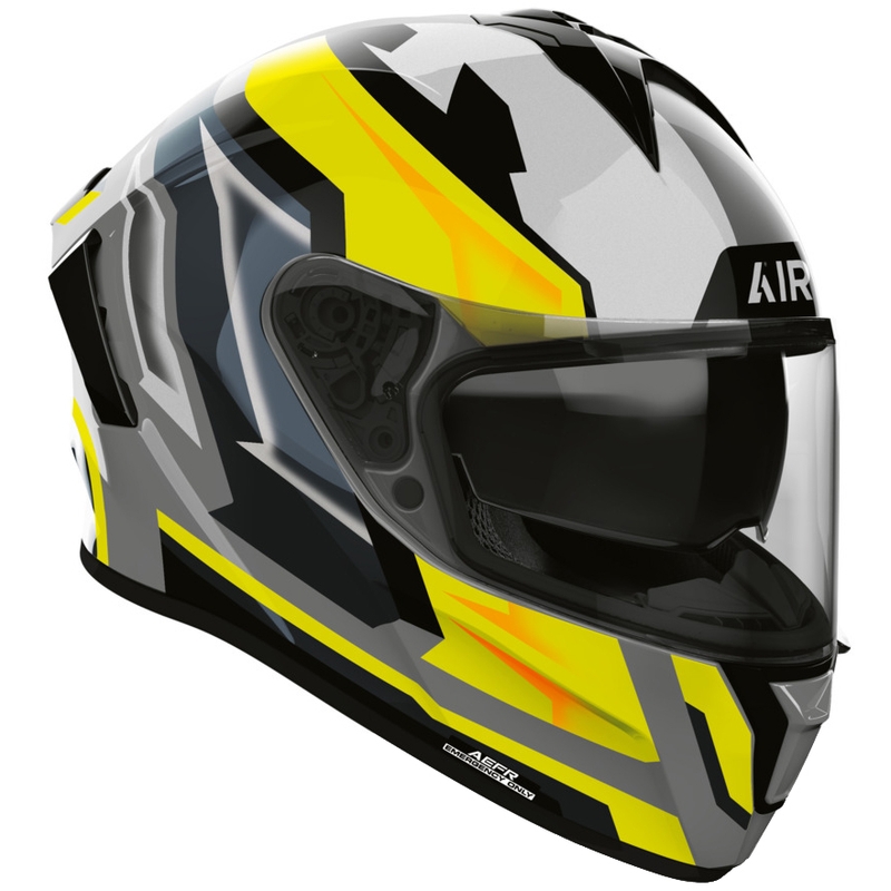 Airoh Spark 2 Blade motocikla ķivere, dzeltena