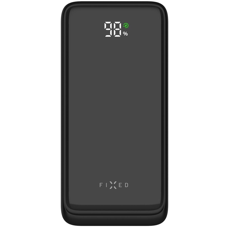 Pārnēsājamais akumulators Zen2 10 10 000 mAh PD 20 W ar LCD displeju, melns