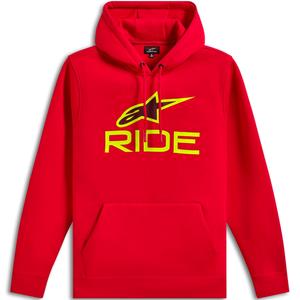 Alpinestars Ride kapučjaka 3 sarkana-fluorēta dzeltena-melna