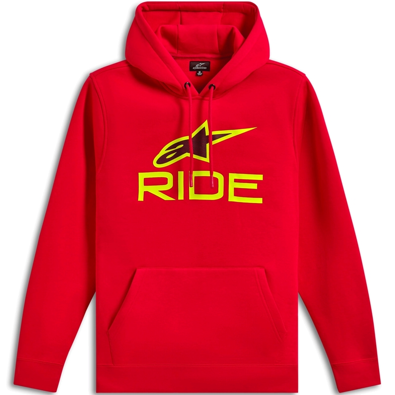 Alpinestars Ride kapučjaka 3 sarkana-fluorēta dzeltena-melna