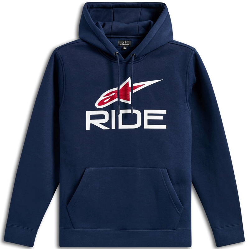 Alpinestars Ride kapučjaka 3 zila-balta-sarkana