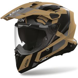 Airoh Commander 2 Polar Enduro motocikla ķivere, matēta smilšu