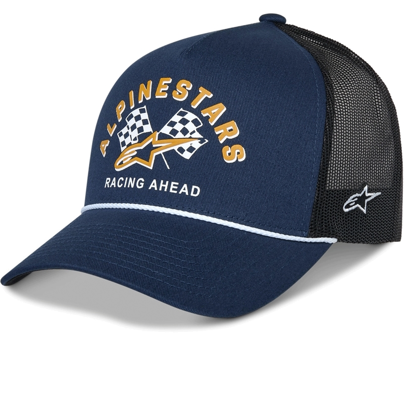 Alpinestars Finisher Trucker cepure zili melna