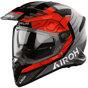 Enduro motocikla ķivere Airoh BADX-X Cube sarkana