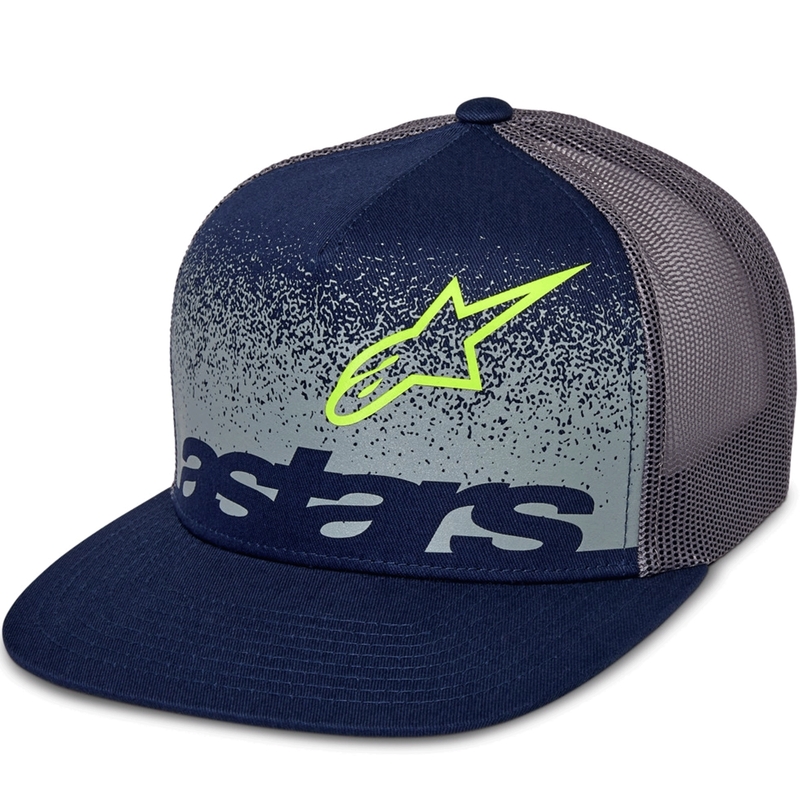 Alpinestars Component Trucker cepure zili pelēka