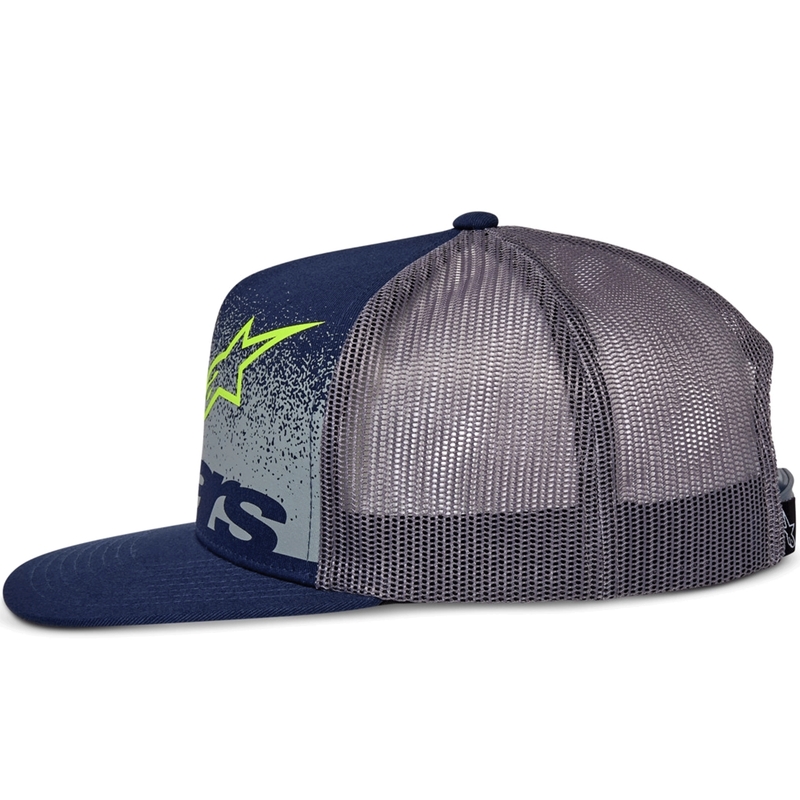 Alpinestars Component Trucker cepure zili pelēka