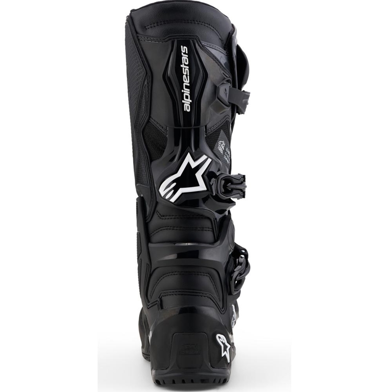 Alpinestars Tech 7 Enduro Gore-Tex® motocikla zābaki melni-tumši pelēki