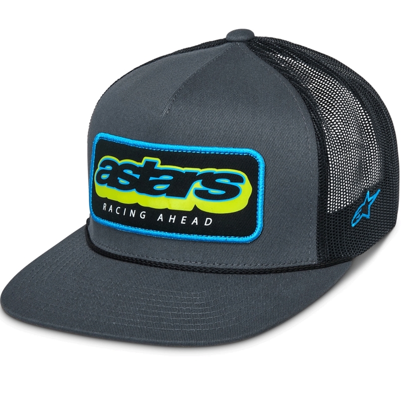 Alpinestars Phosphor Trucker cepure pelēka-melna