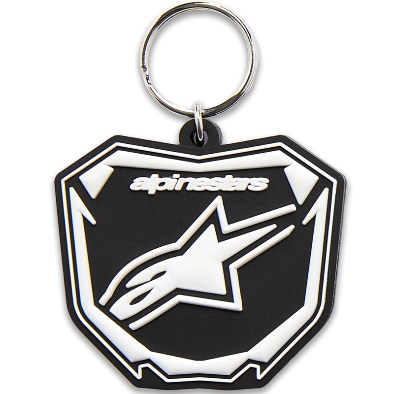 Alpinestars Plate atslēgu piekariņš melns-balts