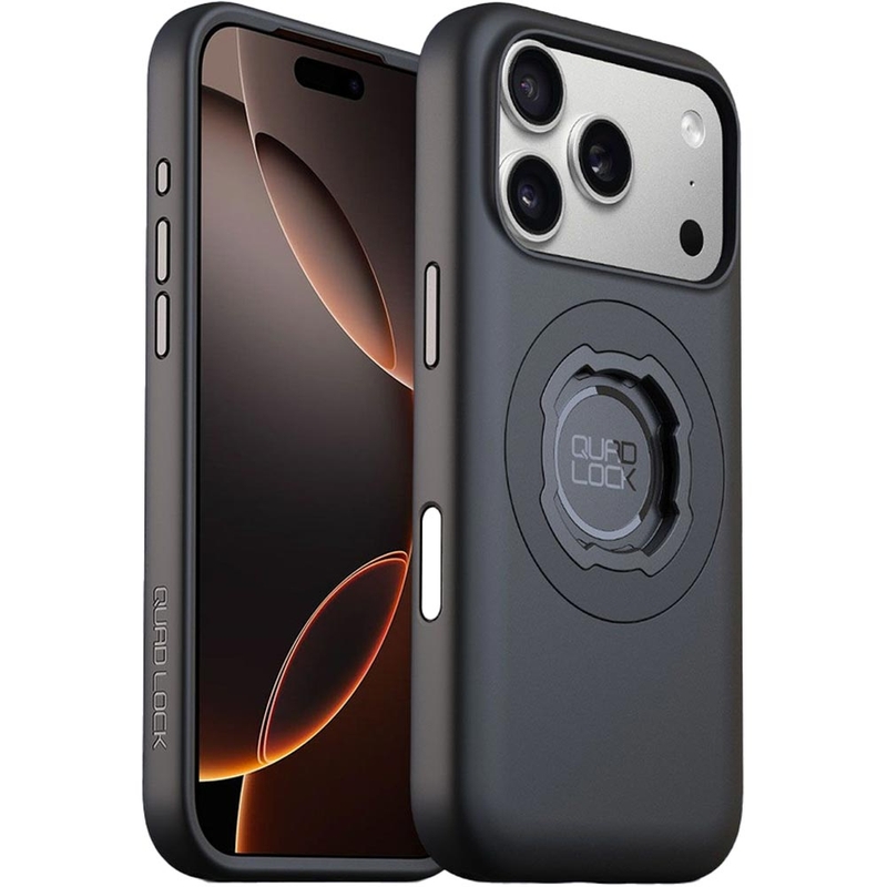Quad Lock® MAG vāciņš iPhone 18 Pro Max, melns