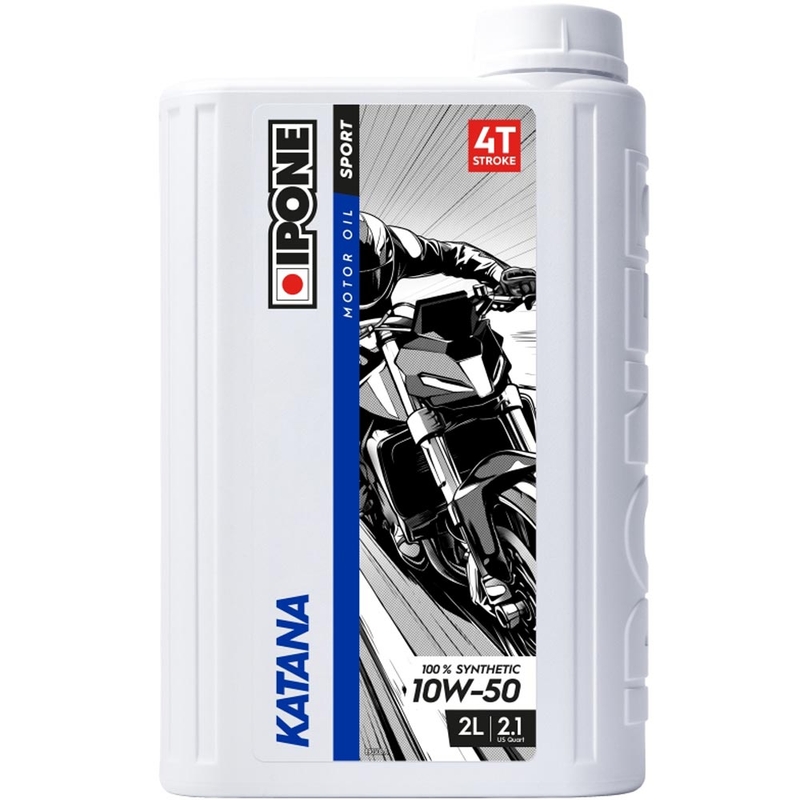 Sintētiskā motoreļļa Ipone Katana 10W50 (ESTER, MA2) (AKC) (8) 2 l