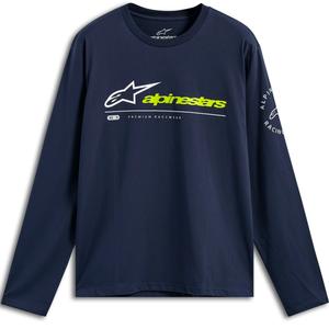 Alpinestars Mandalory CSF garroku T-krekls, zils