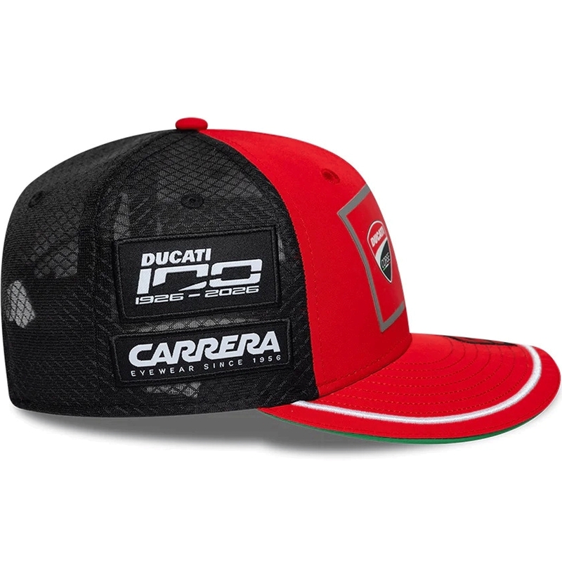 Ducati New Era Lenovo Marquez 93 cepure melna-sarkana