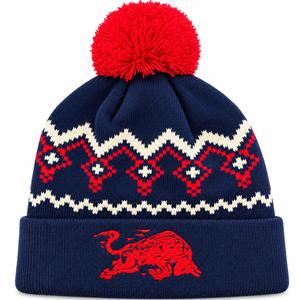 Red Bull ziemas cepure tumši zili sarkana