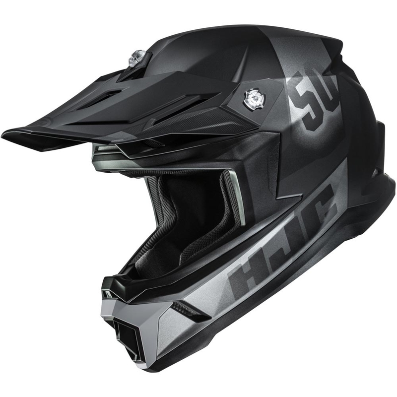 HJC C50 Dash MC5SF motokrosa ķivere melna-pelēka