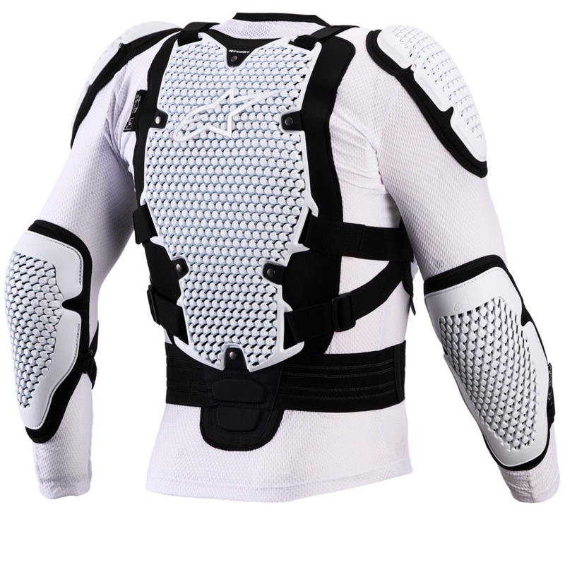 Alpinestars Bionic Action V3 ķermeņa aizsargs balts-melns