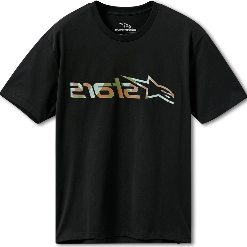 Alpinestars Verdure Camo CSF T-krekls melns