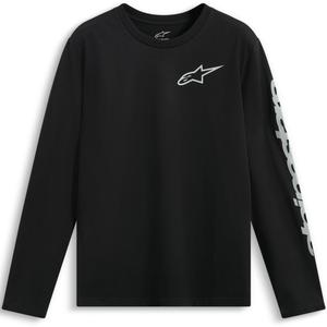 Alpinestars Trackside CSF krekls ar garām piedurknēm, melns-balts